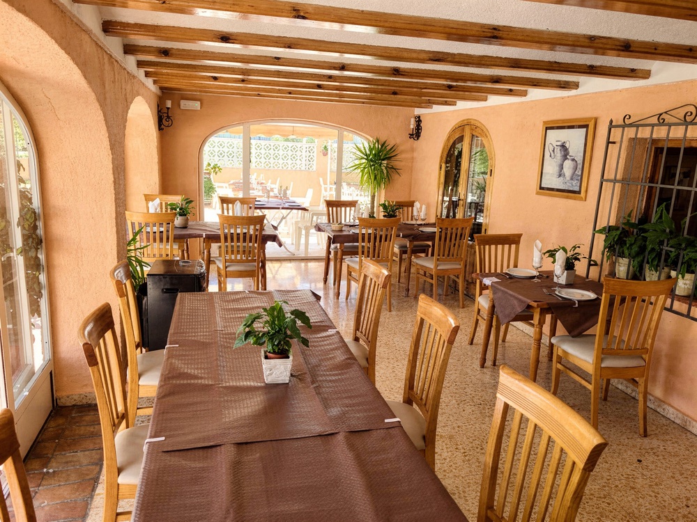 Salón del restaurante Casita Paco