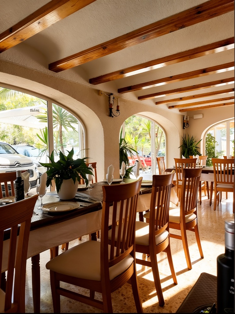 Salón del restaurante Casita Paco