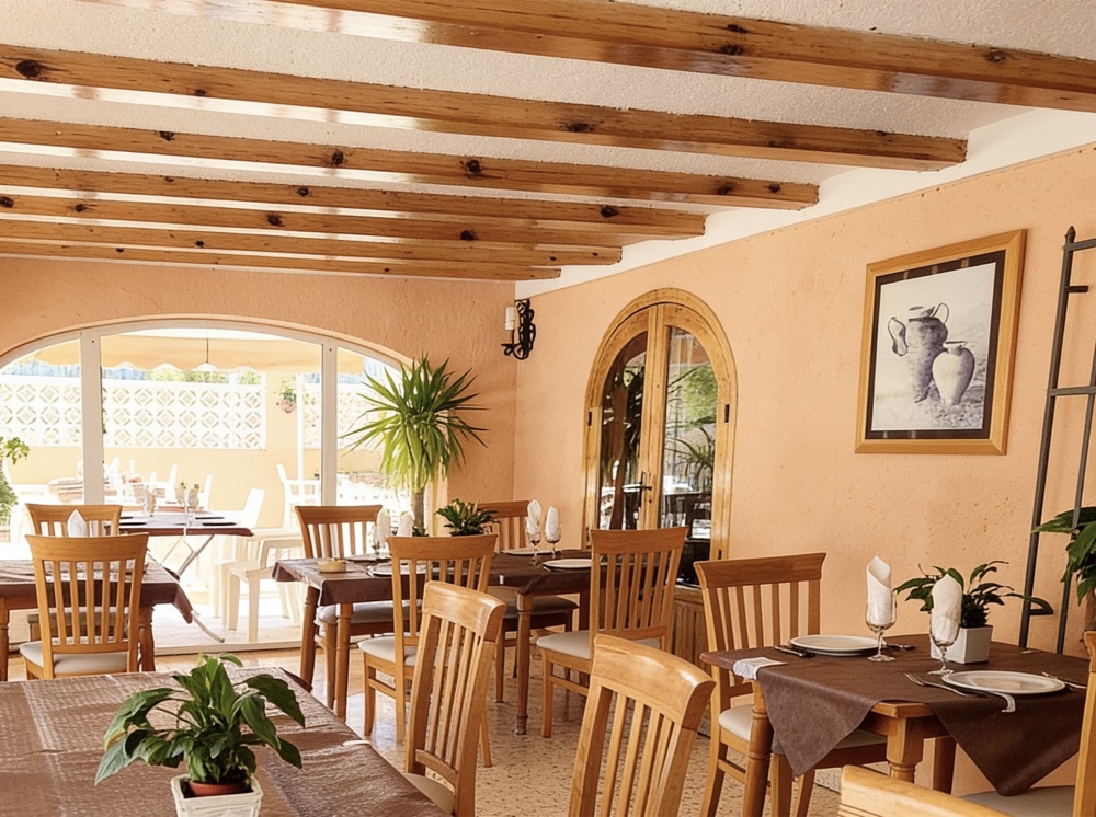 Salón del restaurante Casita Paco
